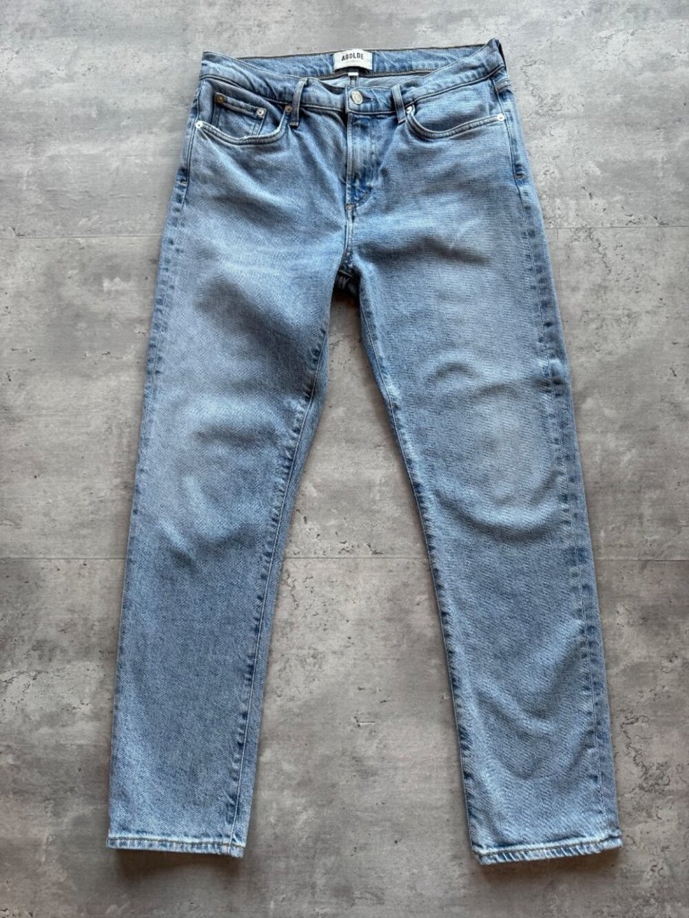 Agolde Toni Straight Leg A133B-3002 Size 29 Light Denim
